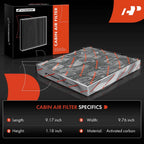 Engine & Activated Carbon Cabin Air Filter for Chevy Silverado 2500 HD (2007-2019)