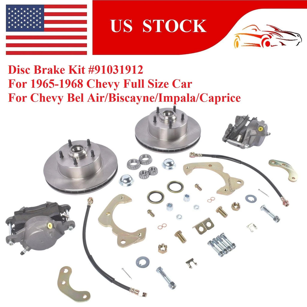 Deluxe Disc Brake Kit for Chevy Full Size Car (1965–1968)