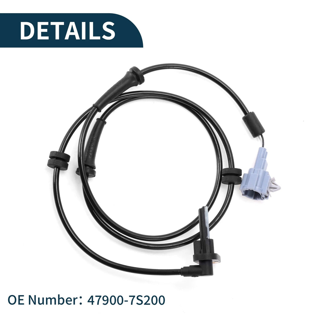 Rear Right ABS Wheel Speed Sensor No. 47900-7S200 for Nissan Titan (2004–2015)