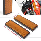 Front Fork Leg Reflector Stickers for Ducati Motor ATV/Dirt Bikes