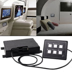 6 Gang LED Switch Panel with Control Box for Vehicle Applications