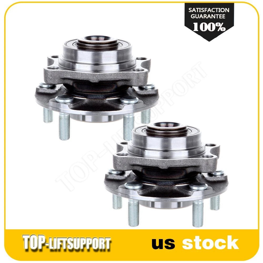 2X Front Wheel Bearing Hub Assembly for Infiniti G35, Nissan 350Z