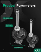 Front Pair Shocks Struts for Mazda CX-7 (2007–2012) 2.3L 2.5L