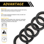 Set of 5 Oil Seal Rotary Shaft Seals NBR Rubber 45x62x8mm