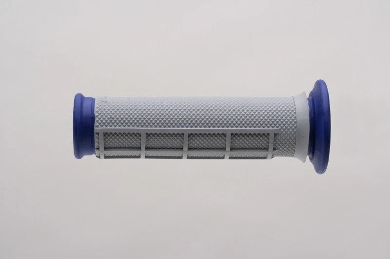 Renthal Dual Compound Grips for ATV (1/2 Waffle, Blue)