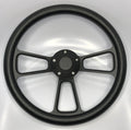 14 Inch Billet Aluminum Steering Wheel with Horn Button for Universal Fit (All)