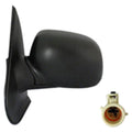 Replacement Textured Driver Power Door Mirror w/o Heated Glass w/o Puddle Lamp