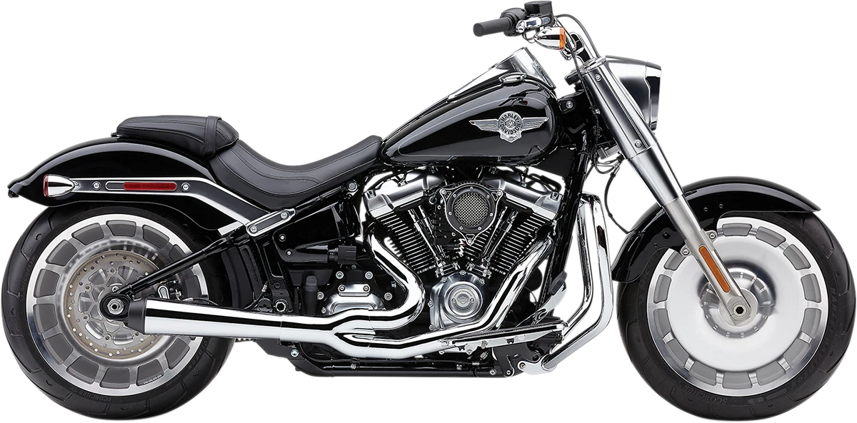 Cobra El Diablo Exhaust for Harley Fat Boy / Breakout (2018–2022) Chrome