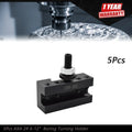 Set of 5 Quick Change Tool Post Holders for AXA Lathes (6-12")
