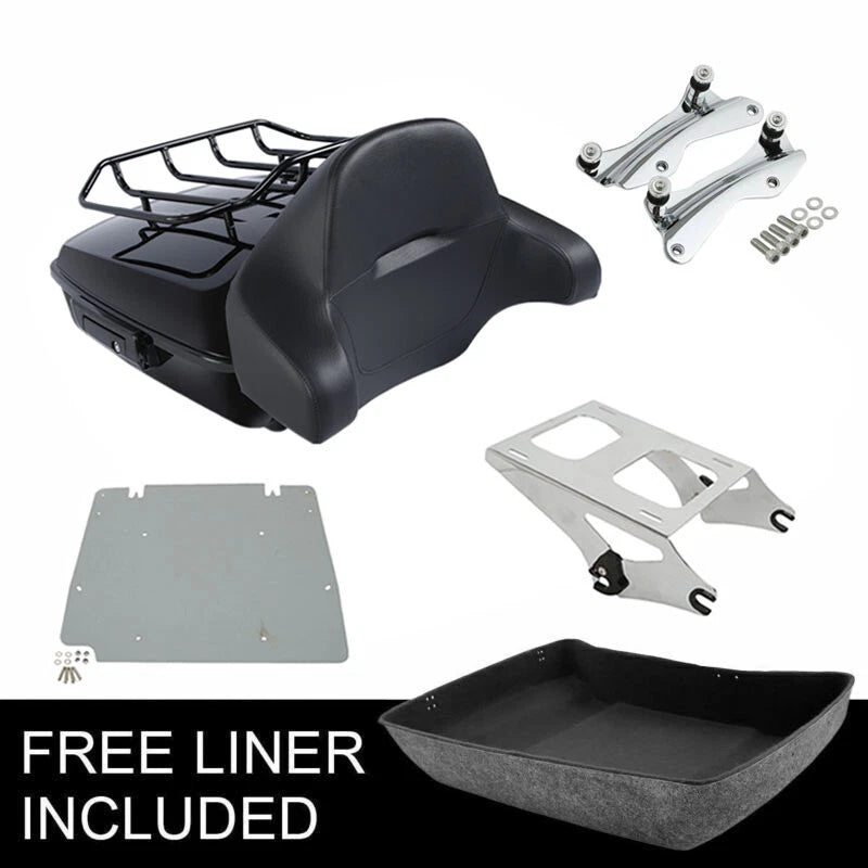 Chopped Trunk Pad Mount Docking Kit for Harley Touring Street Glide (2014–2026)