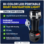 LED Portable Boat Navigation Light for (IP67)