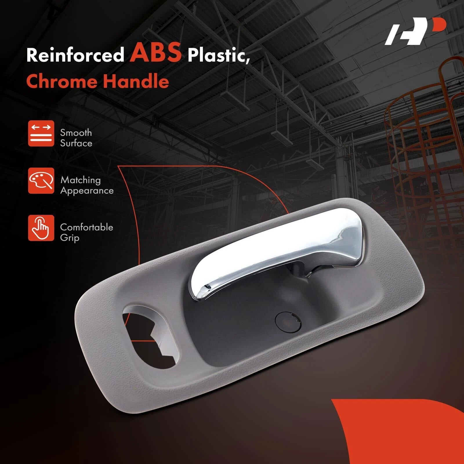 Front Left Plastic Interior Door Handle for Honda Accord Odyssey (1998-2002)