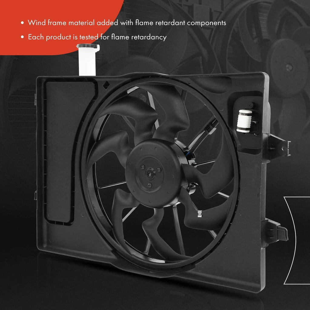 Cooling Fan Assembly for Kia Forte, Hyundai Elantra (2017–2020)