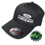Powerstroke Hat for Ford (Fitted Flex Fit, Black, S/M)