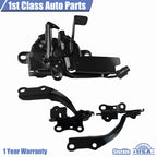 Set of 3 Hood Latch Lock & Hinges for Toyota Camry (2018–2021)