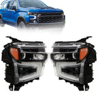LED Headlights for Chevy Silverado 1500 ZR2 (2022–2024) Driver & Passenger Side