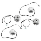 Set of 2 Front Rear Wheel Bearing Hubs for Volkswagen Routan (2009–2012)