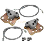 Front Brake Calipers & Hose Lines for Polaris Sportsman 400 500 600 700 (2001–2005)