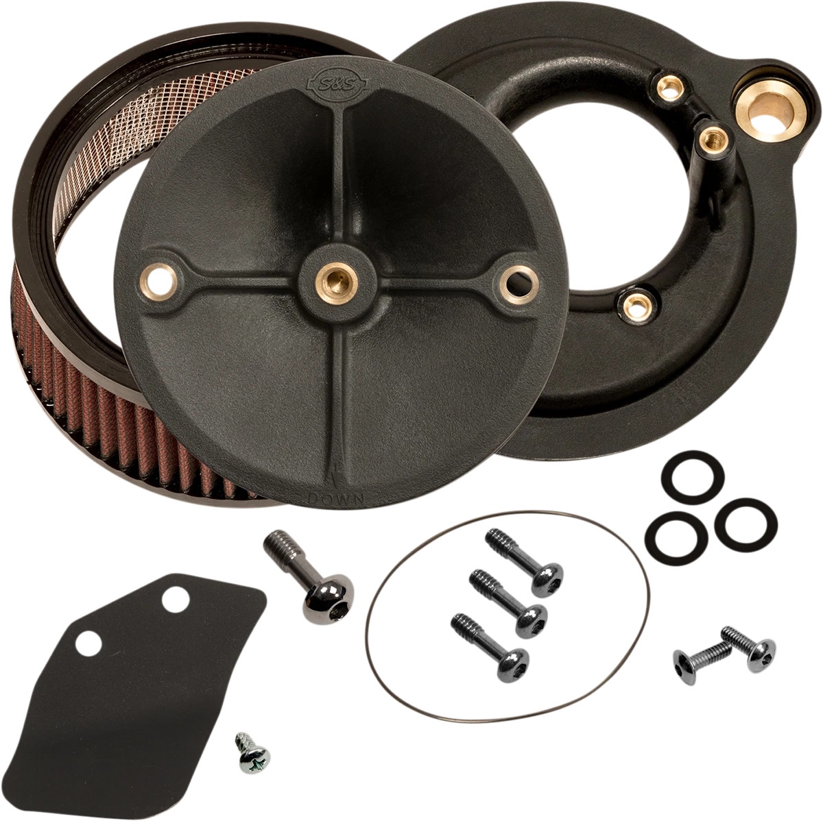 S&S Cycle Super Stock Stealth Air Cleaner Kit for Harley Davidson