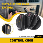 Set of 3 A/C Control Knobs for Toyota Tacoma (1995-2004)
