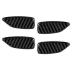 4pcs Carbon Fiber Door Handle Stickers for BMW 3 Series E46 (1998-2005)