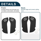 Car Door Anti Kick Pad Sticker Protector for Honda Alfa 2023 Black 1 x Set