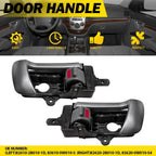 Pair Interior Door Handle for Hyundai Santa Fe (2007–2012) L+R Side PY