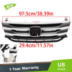 Front Black Grille with Chrome Trim for Honda Odyssey (2011–2013)