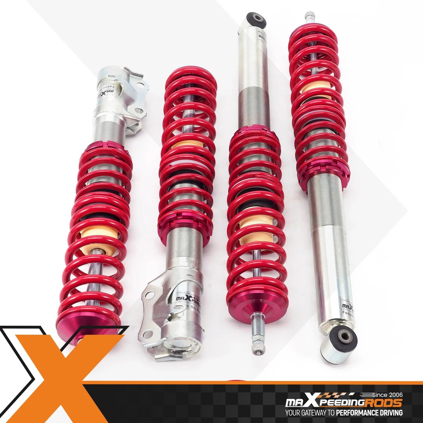 Coilovers Lowering Kit for VW Golf GTi Jetta MK2 MK3 (1983–1998)
