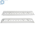 Set of 2 Aluminum Ramps 72"x14" for Car Trailer Truck 6500Lbs Capacity