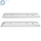 Set of 2 Aluminum Ramps 72"x14" for Car Trailer Truck 6500Lbs Capacity