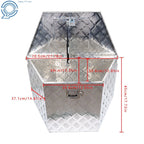 Aluminum Tool Box for Trailer Tongue (29"X15"X18")