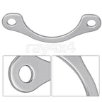 Crankcase Bearing Cover Plate for Yamaha YFZ450 YZ450F YZ250 WR250 WR400F WR450F (2004–2023)