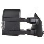 Set of 2 Manual Towing Mirrors with LED Signals for Ford F250 F350 F450 F550