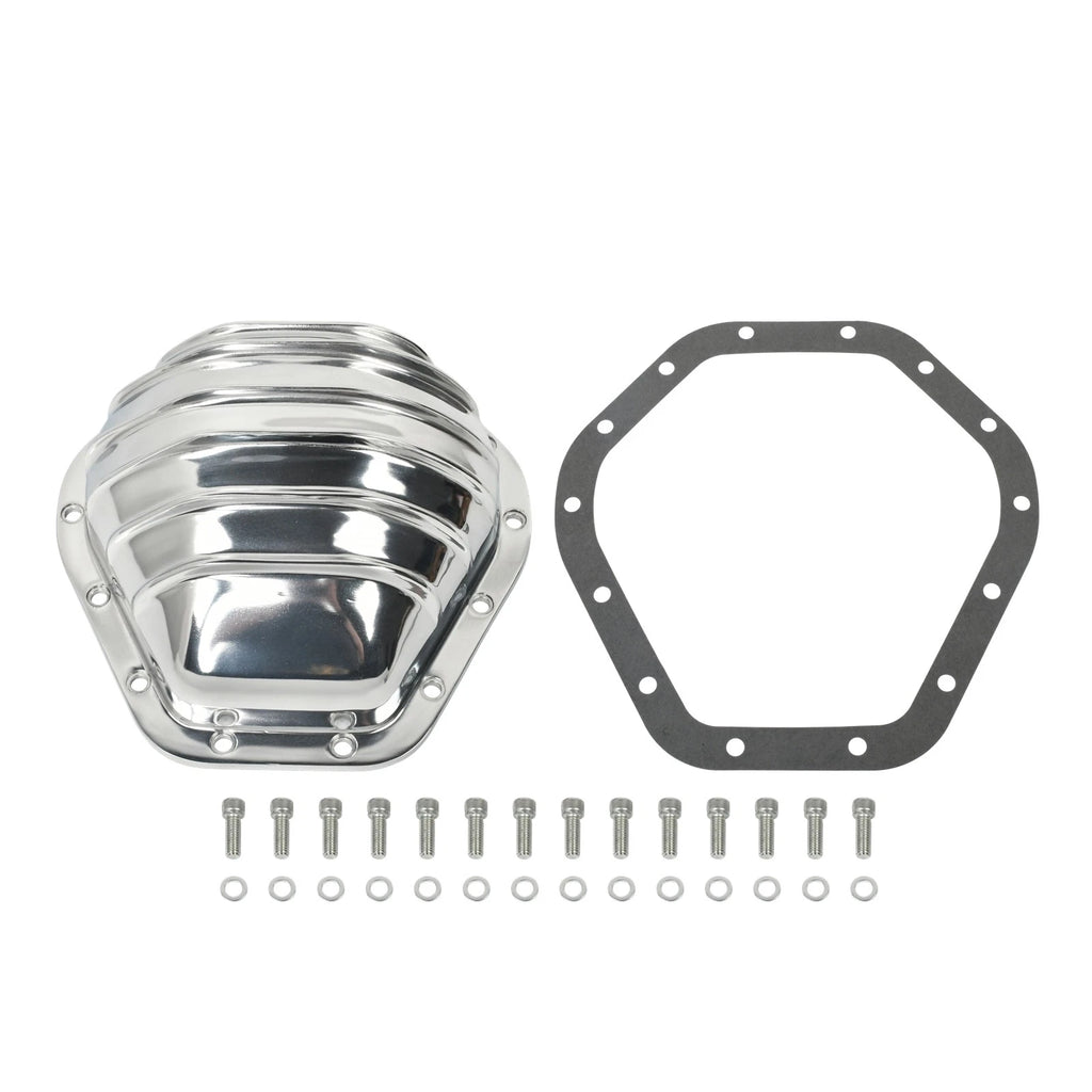 Rear Differential Cover 10.5" 14 Bolt Polished Aluminum for GM Chevy (1973–1995)