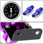 Adjustable Fuel Pressure Regulator with Liquid Gauge for Universal (160 PSI)