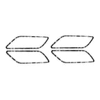 4 x Interior Door Handle Bowl Cover Trim for Audi A3 S3 RS3 (2013-2020)