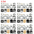 6x Carburetor Diaphragm Set for Walbro WA WT K10-WAT (Echo Husqvarna Stihl)