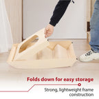 4-Step Foldable Pet Stairs for High Bed - Non-slip Ramp