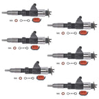 6x Common Rail Injectors for John Deere 4045T 6068T (RE531209, 0950006310)
