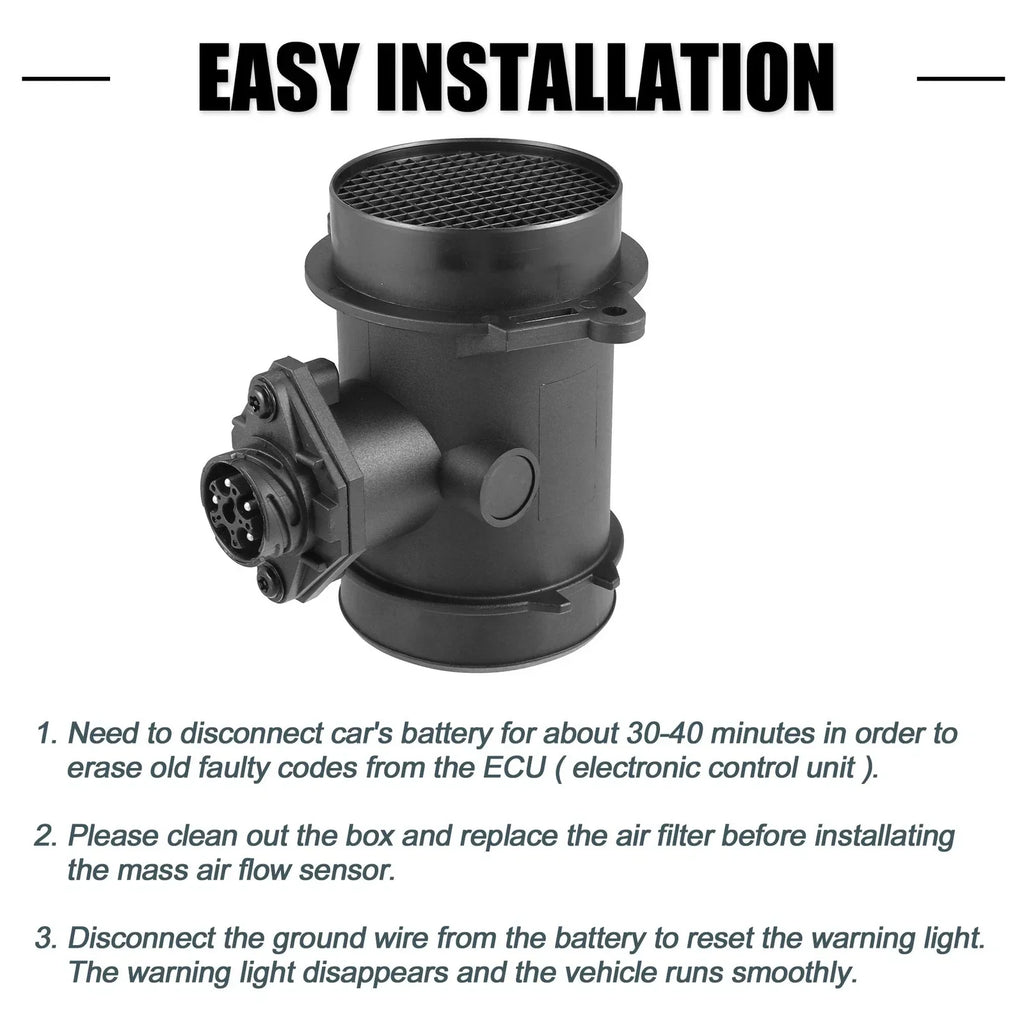 Mass Air Flow Sensor for Mercedes-Benz E320 3.2L (1994-1996)