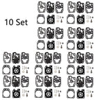 Set of 10 Carburetor Repair Kits for Walbro K10-WYC Chainsaw Blower Trimmer