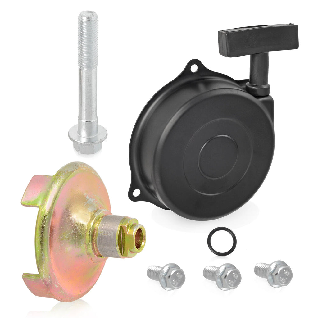 Recoil Starter Assembly & Pulley w/ Bolt for Honda Recon 250 TRX250TM (2002–2020)