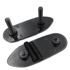 Mirror Block Off Base Plates for Suzuki GSX-R 600 750 1000 (2006–2008) Black