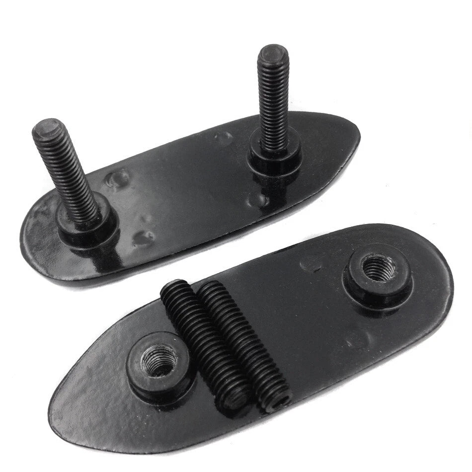 Mirror Block Off Base Plates for Suzuki GSX-R 600 750 1000 (2006–2008) Black
