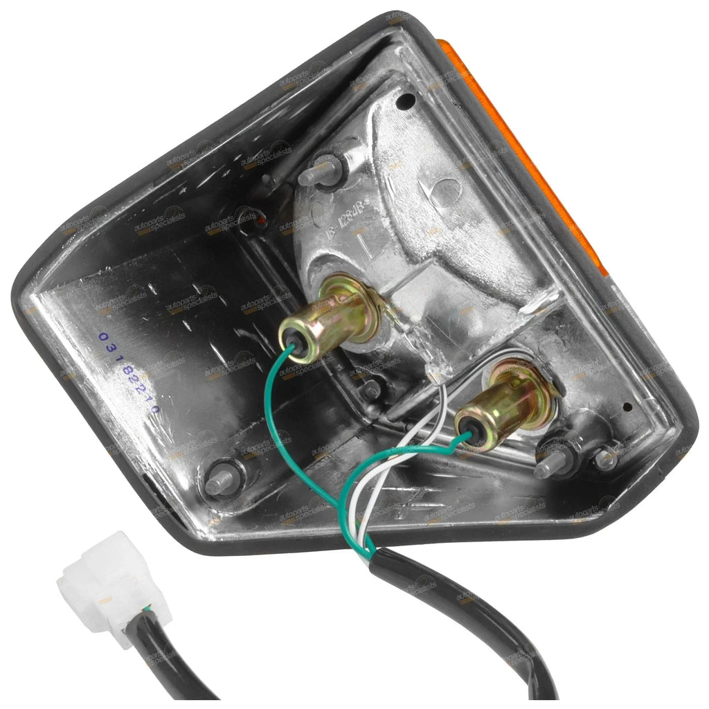 LH Front Chrome Corner Light LHS for Toyota Landcruiser Bundera (1984–1999)