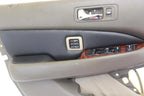 Leather Synthetic Door Panel Cover for Acura RL (1996–2003) Black