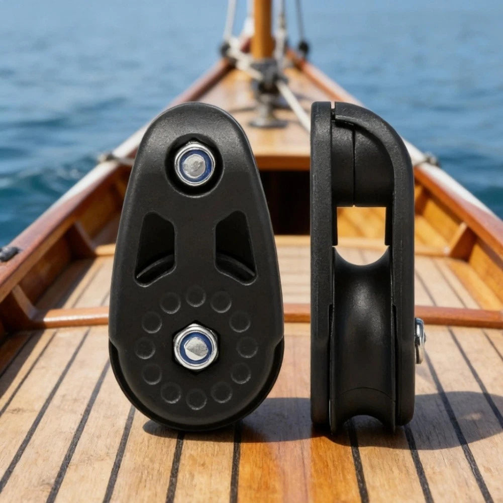 Nylon Pulley Clip for Kayak Anchor Rope (8mm Max Rope Diameter)
