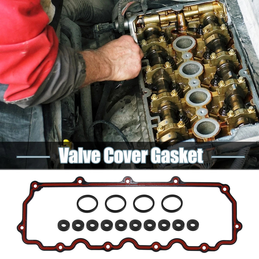Set of 2 Engine Valve Cover Gaskets Seals for Ford F-250 Super (2003–2007)