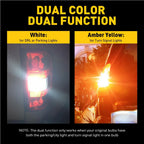 2X 3157 Error-Free Switchback LED Bulbs for Cars (YYYY–YYYY)